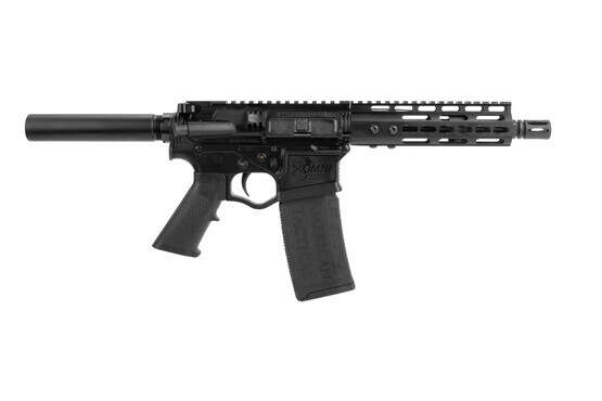 ATI Omni Hybrid Maxx AR15 Pistol is chambered in 5.56 with a 7.5 inch barrel